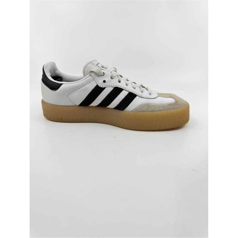 Adidas Women 5.5 White Samba Rose Platform Gum Sole Sneakers Sambarose - Picture 4 of 9